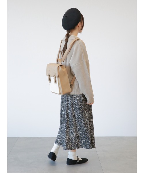 ehka sopo（エヘカソポ）の「襟付カーディガン（カーディガン/ボレロ・レディース・ブラック/グリーン/ベージュ/オフホワイト・ﾌﾘ-）」の21枚目の写真