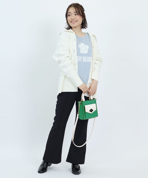 MARY QUANT グリーン トートバッグ MARY QUANT グリーン トートバッグ MARY QUANT グリーン トート