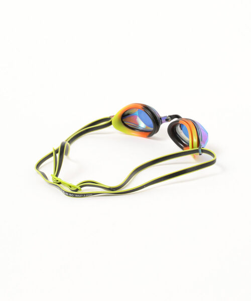 こども ビームス（コドモビームス）の「Speedo / ヴェンジェンスミラー ジュニア ゴーグル 23（スイムグッズ・キッズ・ライトブルー/オレンジ・ONE SIZE）」の3枚目の写真