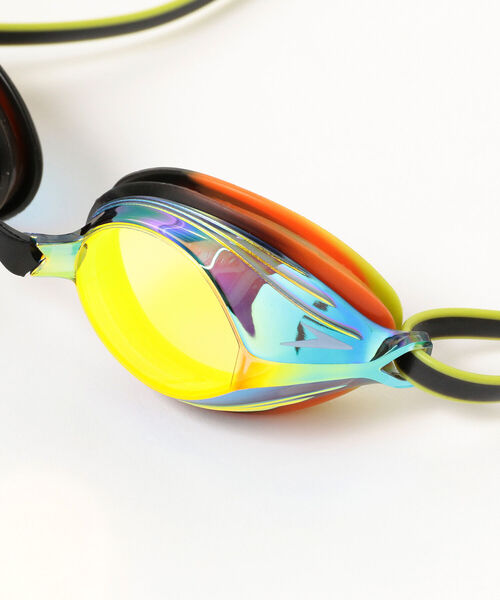 こども ビームス（コドモビームス）の「Speedo / ヴェンジェンスミラー ジュニア ゴーグル 23（スイムグッズ・キッズ・ライトブルー/オレンジ・ONE SIZE）」の4枚目の写真