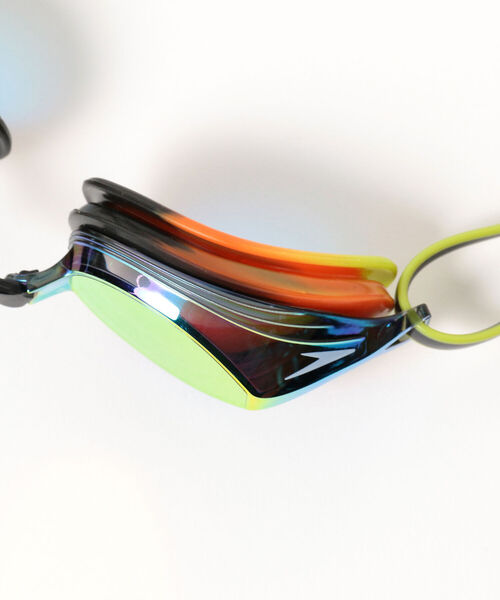 こども ビームス（コドモビームス）の「Speedo / ヴェンジェンスミラー ジュニア ゴーグル 23（スイムグッズ・キッズ・ライトブルー/オレンジ・ONE SIZE）」の10枚目の写真