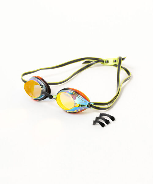 こども ビームス（コドモビームス）の「Speedo / ヴェンジェンスミラー ジュニア ゴーグル 23（スイムグッズ・キッズ・ライトブルー/オレンジ・ONE SIZE）」の9枚目の写真