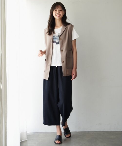 ikka(イッカ)の「アシメソフトミュール(パンプス・レディース・ブラック/オフホワイト・M/L)」の19枚目の写真