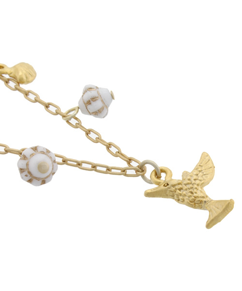 PUAL CE CIN（ピュアルセシン）の「エボシドリネックレス（ネックレス・レディース・ゴールド・FREE）」の4枚目の写真