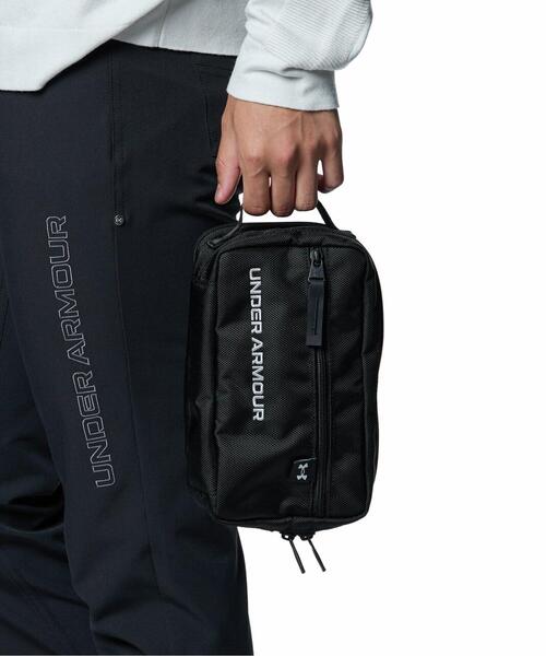 UNDER ARMOUR(アンダーアーマー)の「UAアクセサリーケース(ゴルフ/メンズ/レディース)(エコバッグ/サブバッグ・レディース・ブラック・ONESIZE)」の6枚目の写真