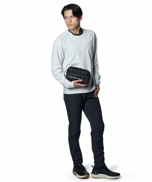 UNDER ARMOUR(アンダーアーマー)の「UAアクセサリーケース(ゴルフ/メンズ/レディース)(エコバッグ/サブバッグ・レディース・ブラック・ONESIZE)」の7枚目の写真