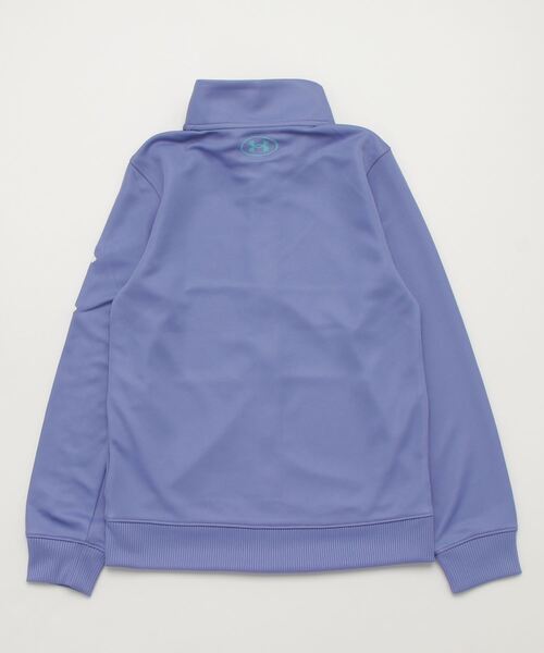 UNDER ARMOUR（アンダーアーマー）の「アンダーアーマー  UA TRACK JACKET（ジャージ・キッズ・ラベンダー/ブラック・150cm/130cm/140cm/160cm）」の3枚目の写真