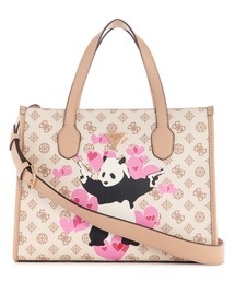 Guess | GUESS X BRANDALISED(R) WITH GRAFFITI BY BANKSY 2 Compartment Tote(トートバッグ)