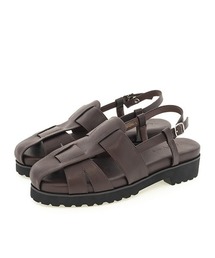 サステナブル フットベッドグルカサンダル