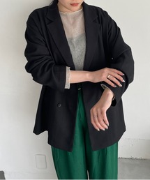 LOWRYS FARM | バスケットルーズジャケット　174701(テーラードジャケット)