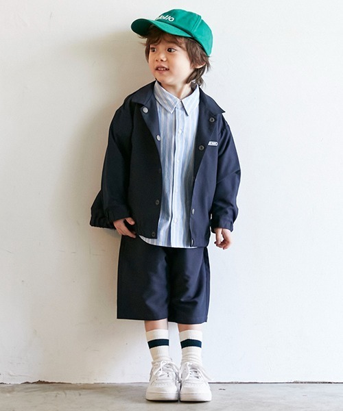 petit main（プティマイン）の「【撥水加工】ブルソンセットアップ  