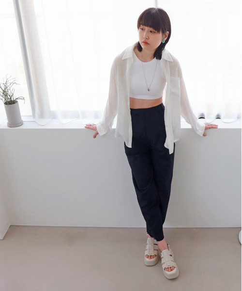 inter-chaussures(インターショシュール)の「【VAGABOND】厚底グルカテイストサンダル(E32105)(サンダル・レディース・ブラック/アイボリー・38/39/36/35/37)」の6枚目の写真