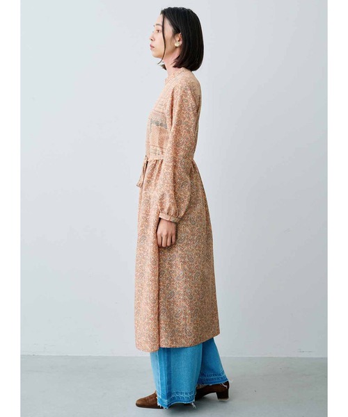 【セール】ＭＥＤＥ１９Ｆ 変形ペイズリープリントのロングワンピース（ワンピース）｜MEDE19F（メデジュウキュウ）