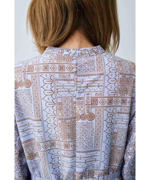 【セール】ＭＥＤＥ１９Ｆ 変形ペイズリープリントのロングワンピース（ワンピース）｜MEDE19F（メデジュウキュウ）