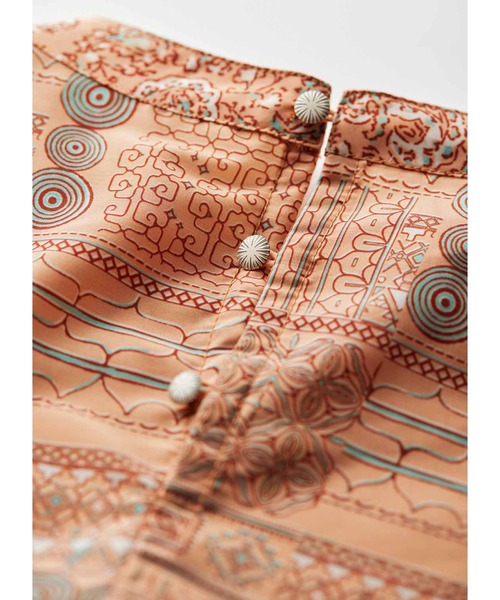 【セール】ＭＥＤＥ１９Ｆ 変形ペイズリープリントのロングワンピース（ワンピース）｜MEDE19F（メデジュウキュウ）