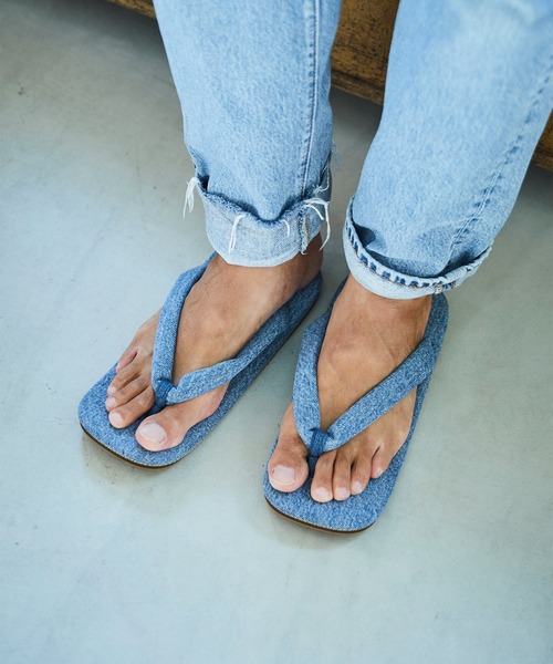 orSlow/オアスロウ SETTA DENIM サンダル 雪駄