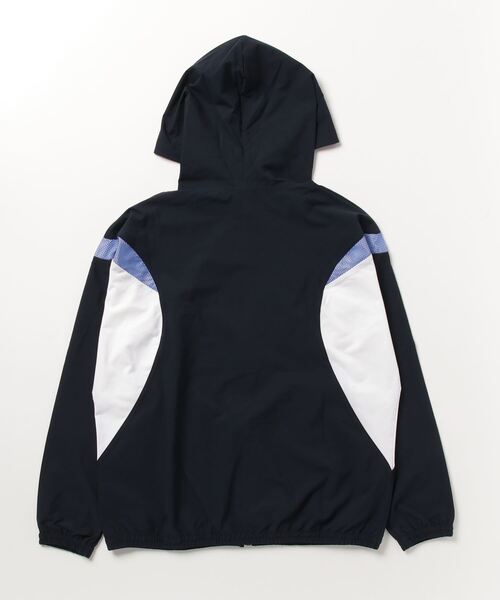 le coq sportif(ルコックスポルティフ)の「ルコックスポルティフ ソロテックスSUNSCREENクロスジャケット(パーカー・レディース・ネイビー/ホワイト/ブルー・XL/M/L/S)」の4枚目の写真