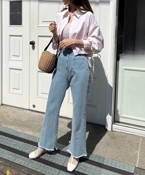 one after another NICE CLAUP（ワンアフターアナザーナイスクラップ）の「カップ付きシンプルキャミソール（キャミソール・レディース・オフホワイト/ブラック/ピンク/オートミール・FREE）」の13枚目の写真