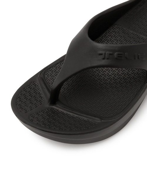 ADAM ET ROPE'(アダムエロペ)の「【TELIC】W-FLIPFLOP(サンダル・レディース・ブラック/ベージュ・M/S/X-SMALL)」の12枚目の写真