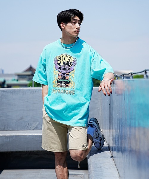 TOY MACHINE(トイ マシーン)の「【ムラサキスポーツ限定】TOY MACHINE/トイマシーン Tシャツ/カットソー/半袖 スケーター/ストリート 前面プリント MTMSDST17(Tシャツ/カットソー・メンズ・グリーン/ホワイト/イエロー・M/L/XL)」の8枚目の写真