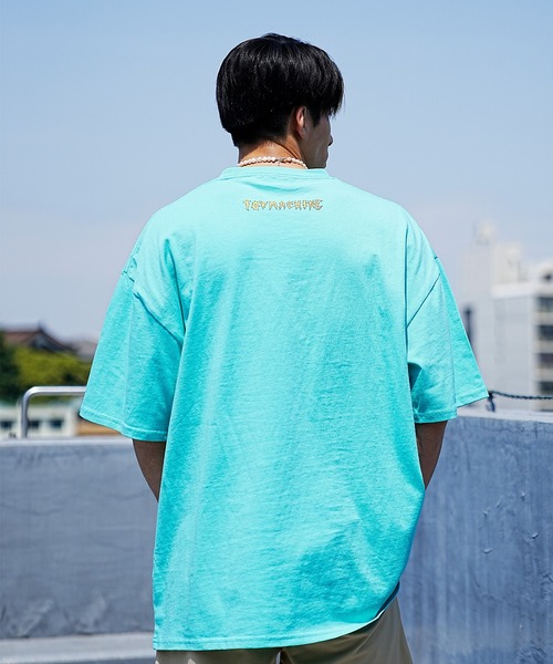 TOY MACHINE(トイ マシーン)の「【ムラサキスポーツ限定】TOY MACHINE/トイマシーン Tシャツ/カットソー/半袖 スケーター/ストリート 前面プリント MTMSDST17(Tシャツ/カットソー・メンズ・グリーン/ホワイト/イエロー・M/L/XL)」の5枚目の写真