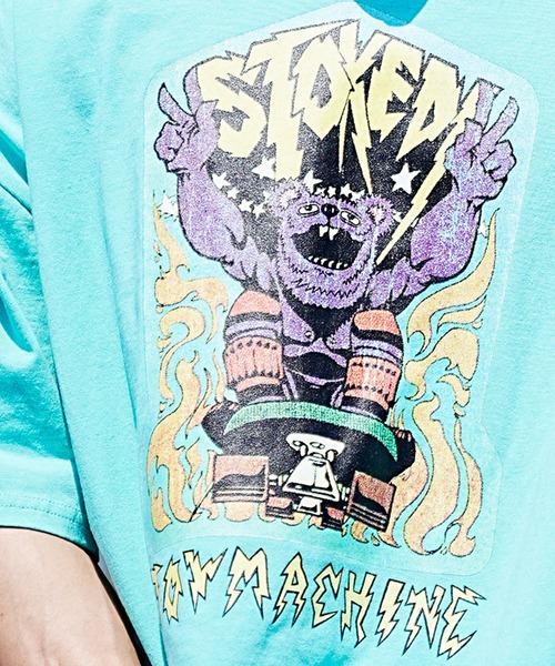 TOY MACHINE(トイ マシーン)の「【ムラサキスポーツ限定】TOY MACHINE/トイマシーン Tシャツ/カットソー/半袖 スケーター/ストリート 前面プリント MTMSDST17(Tシャツ/カットソー・メンズ・グリーン/ホワイト/イエロー・M/L/XL)」の7枚目の写真