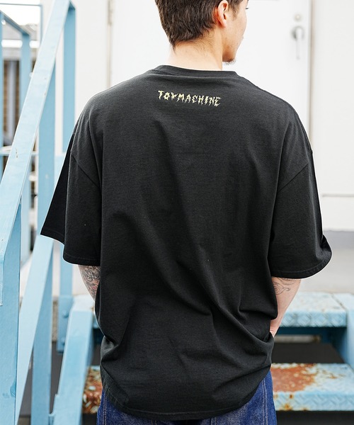 TOY MACHINE(トイ マシーン)の「【ムラサキスポーツ限定】TOY MACHINE/トイマシーン Tシャツ/カットソー/半袖 スケーター/ストリート 前面プリント MTMSDST17(Tシャツ/カットソー・メンズ・グリーン/ホワイト/イエロー・M/L/XL)」の10枚目の写真