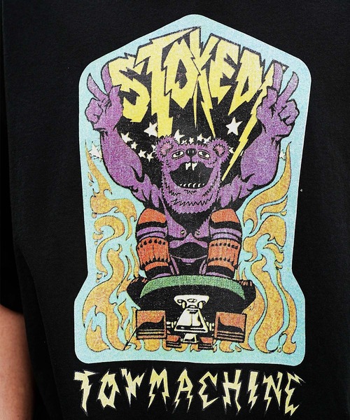 TOY MACHINE(トイ マシーン)の「【ムラサキスポーツ限定】TOY MACHINE/トイマシーン Tシャツ/カットソー/半袖 スケーター/ストリート 前面プリント MTMSDST17(Tシャツ/カットソー・メンズ・グリーン/ホワイト/イエロー・M/L/XL)」の12枚目の写真