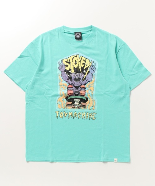 TOY MACHINE(トイ マシーン)の「【ムラサキスポーツ限定】TOY MACHINE/トイマシーン Tシャツ/カットソー/半袖 スケーター/ストリート 前面プリント MTMSDST17(Tシャツ/カットソー・メンズ・グリーン/ホワイト/イエロー・M/L/XL)」の22枚目の写真