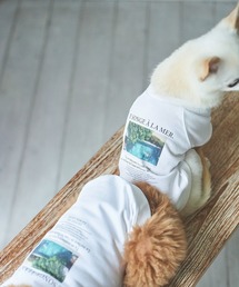 【DOG】リンクコーデ/photo&logo Tシャツ