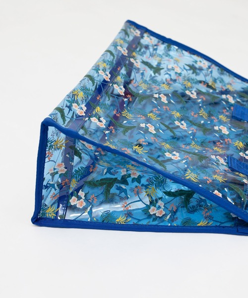 KiU（キウ）の「PVC クリアハンドトートバッグ（トートバッグ・レディース・ブラウン/ホワイト系その他/パープル系その他/ブルー系その他/イエロー系その他/ブラック系その他2/ブラック系その他・FREE）」の10枚目の写真