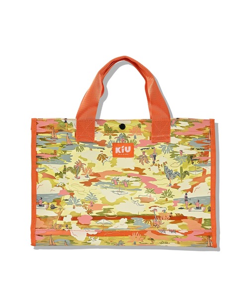 KiU（キウ）の「PVC クリアハンドトートバッグ（トートバッグ・レディース・ブラウン/ホワイト系その他/パープル系その他/ブルー系その他/イエロー系その他/ブラック系その他2/ブラック系その他・FREE）」の19枚目の写真