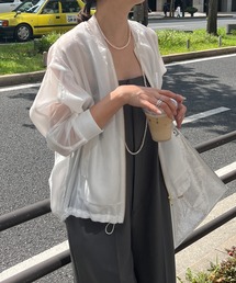 DouDou | メッシュ切替シアーブルゾン(その他アウター)