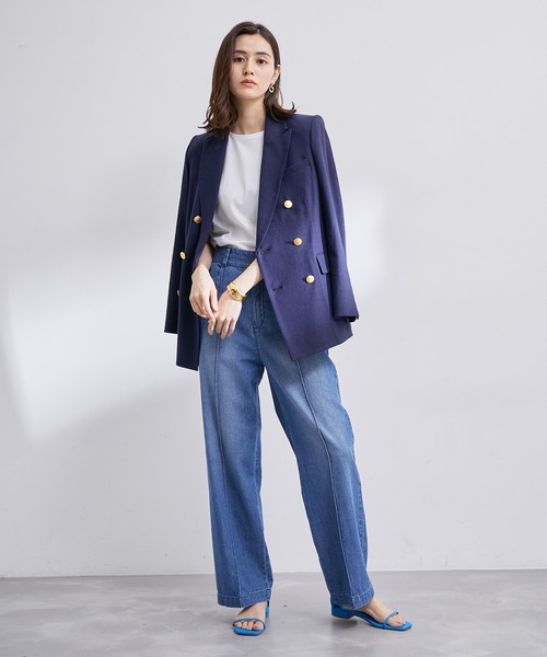 ROPE'(ロペ)の「スーピマコットンTEE(Tシャツ/カットソー・レディース・ホワイト・38)」の11枚目の写真