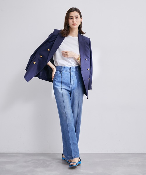 ROPE'(ロペ)の「スーピマコットンTEE(Tシャツ/カットソー・レディース・ホワイト・38)」の16枚目の写真