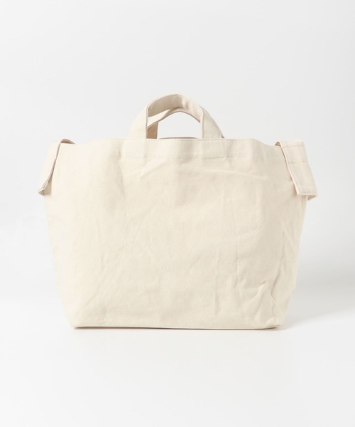 URBAN RESEARCH DOORS（アーバンリサーチドアーズ）の「キャンバスショルダーバッグ（ショルダーバッグ・メンズ・ナチュラル/ライトグレー・-）」の10枚目の写真