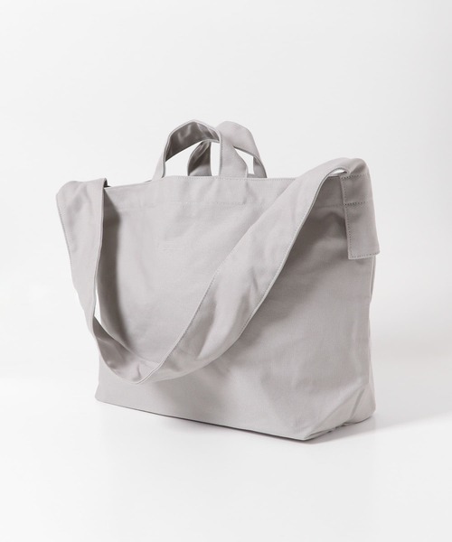 URBAN RESEARCH DOORS（アーバンリサーチドアーズ）の「キャンバスショルダーバッグ（ショルダーバッグ・メンズ・ナチュラル/ライトグレー・-）」の12枚目の写真