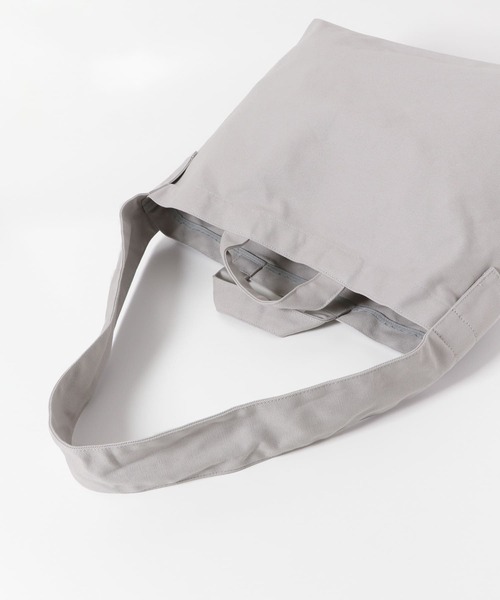 URBAN RESEARCH DOORS（アーバンリサーチドアーズ）の「キャンバスショルダーバッグ（ショルダーバッグ・メンズ・ナチュラル/ライトグレー・-）」の14枚目の写真