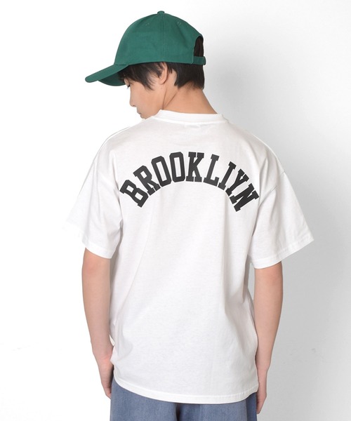 GLAZOS(グラソス)の「アソート立体NYCロゴ半袖Tシャツ(Tシャツ/カットソー・キッズ・ネイビー/ホワイト/グレー/ブルー・150cm/140cm/170cm/160cm)」の2枚目の写真