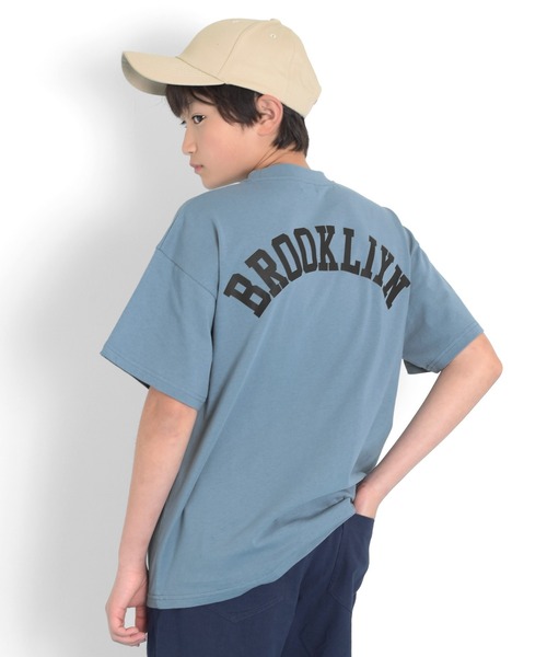 GLAZOS(グラソス)の「アソート立体NYCロゴ半袖Tシャツ(Tシャツ/カットソー・キッズ・ネイビー/ホワイト/グレー/ブルー・150cm/140cm/170cm/160cm)」の4枚目の写真