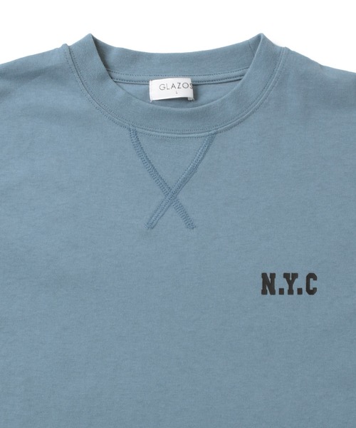 GLAZOS(グラソス)の「アソート立体NYCロゴ半袖Tシャツ(Tシャツ/カットソー・キッズ・ネイビー/ホワイト/グレー/ブルー・150cm/140cm/170cm/160cm)」の15枚目の写真