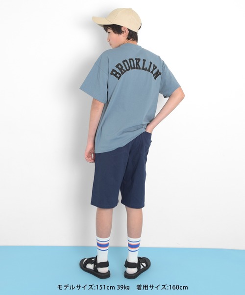 GLAZOS(グラソス)の「アソート立体NYCロゴ半袖Tシャツ(Tシャツ/カットソー・キッズ・ネイビー/ホワイト/グレー/ブルー・150cm/140cm/170cm/160cm)」の20枚目の写真