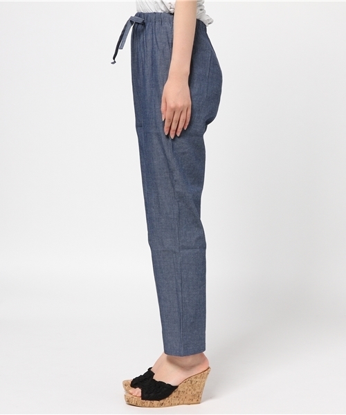 Kastane（カスタネ）の「【Kastane】イージースリムパンツ（その他パンツ・レディース・サックスブルー/ライトグレー/ネイビー/チャコールグレー・FREE）」の17枚目の写真