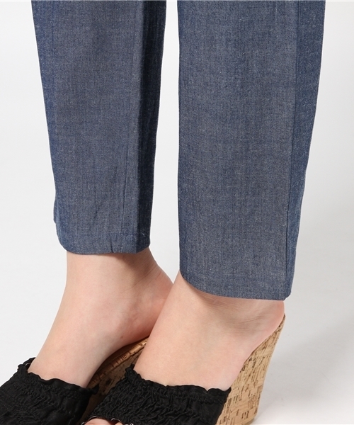 Kastane（カスタネ）の「【Kastane】イージースリムパンツ（その他パンツ・レディース・サックスブルー/ライトグレー/ネイビー/チャコールグレー・FREE）」の20枚目の写真