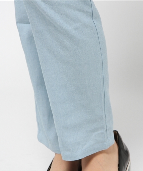 Kastane（カスタネ）の「【Kastane】イージースリムパンツ（その他パンツ・レディース・サックスブルー/ライトグレー/ネイビー/チャコールグレー・FREE）」の12枚目の写真