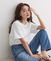 AMERICAN HOLIC | Daily! クルーネック半袖カットプルオーバー1(Tシャツ/カットソー)