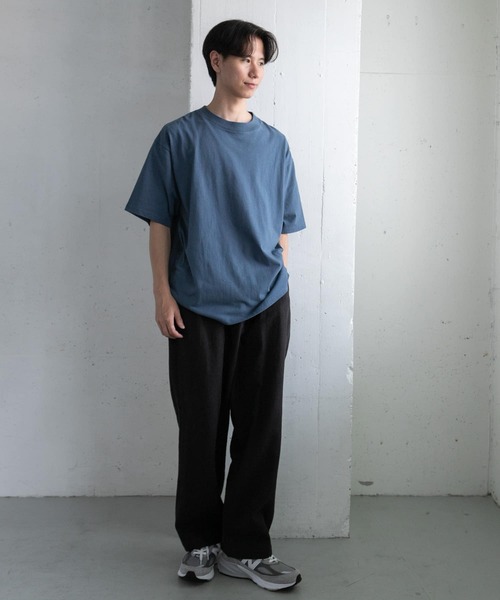 FORK&SPOON(フォークアンドスプーン)の「FORK&SPOON コットンリネンテクスチャーパンツ(その他パンツ・メンズ・ブラウン/ブラック・5/4)」の6枚目の写真