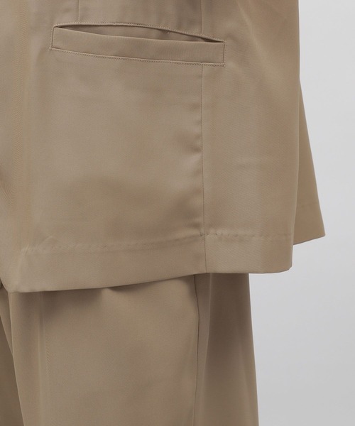 LAKOLE（ラコレ）の「※PEツイルジレ / 904011（ベスト・メンズ・ブラック/ベージュ/チャコールグレー・MEDIUM/LARGE）」の12枚目の写真