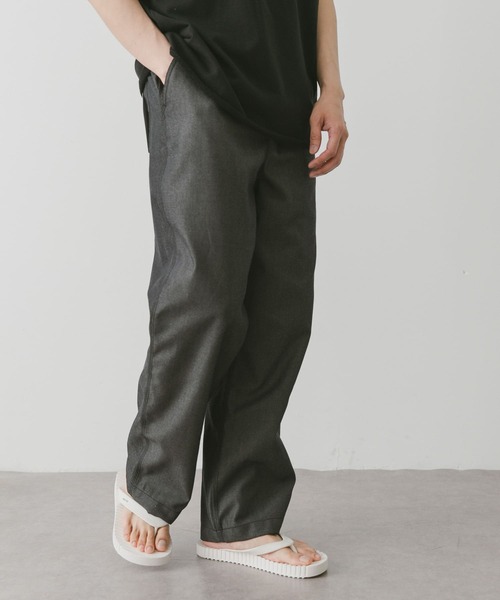 URBAN RESEARCH DOORS（アーバンリサーチドアーズ）の「『UR TECH WORKLUXE』デニム イージーパンツ（その他パンツ・メンズ・ブラック/インディゴブルー・MEDIUM/LARGE）」の8枚目の写真