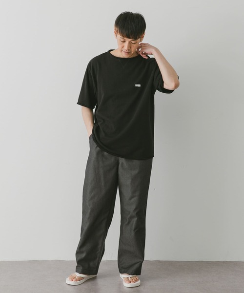 URBAN RESEARCH DOORS（アーバンリサーチドアーズ）の「『UR TECH WORKLUXE』デニム イージーパンツ（その他パンツ・メンズ・ブラック/インディゴブルー・MEDIUM/LARGE）」の11枚目の写真